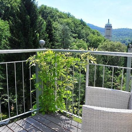 Stadt- Naturnah, Traumblick Und Balkon Baden-Bade Exterior foto