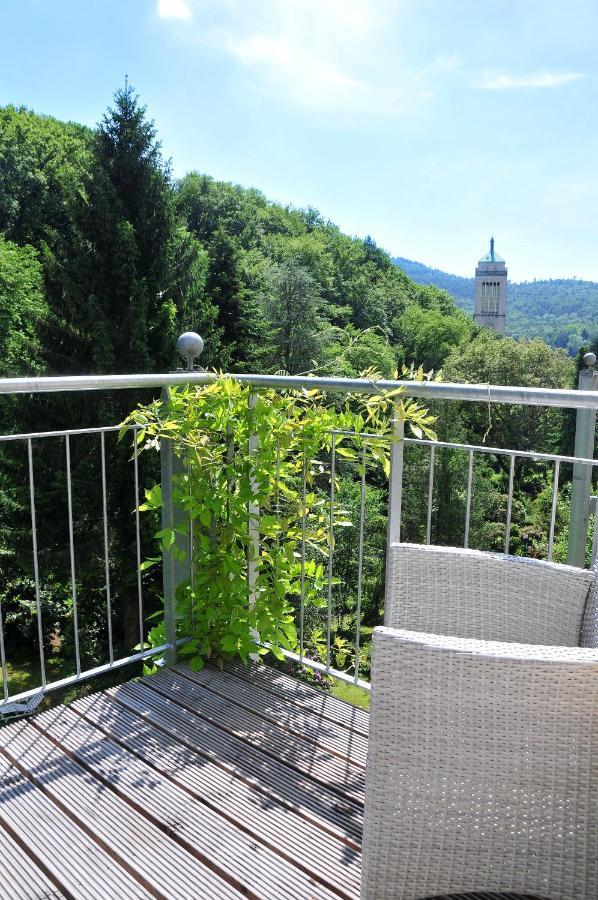 Stadt- Naturnah, Traumblick Und Balkon Baden-Bade Exterior foto