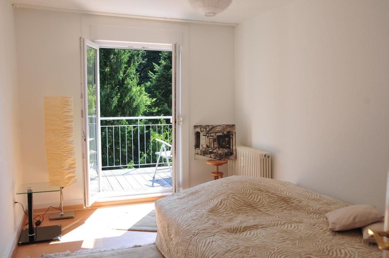Stadt- Naturnah, Traumblick Und Balkon Baden-Bade Exterior foto